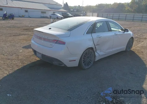 2015 Lincoln Mkz Hybrid from USA, damaged, VIN 3LN6L2LU0FR625496
